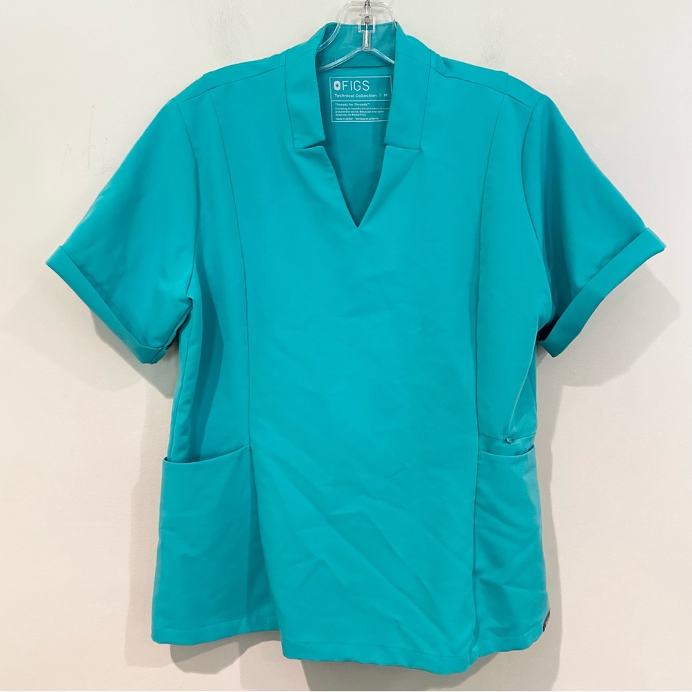 Figs Women's Top in Teal